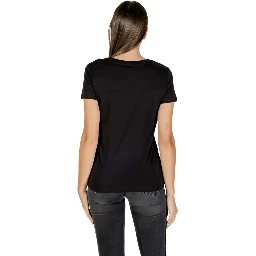 Bicolor Cotton T-Shirt