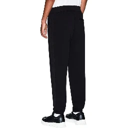 Black Cotton Joggers (Workout Pants)