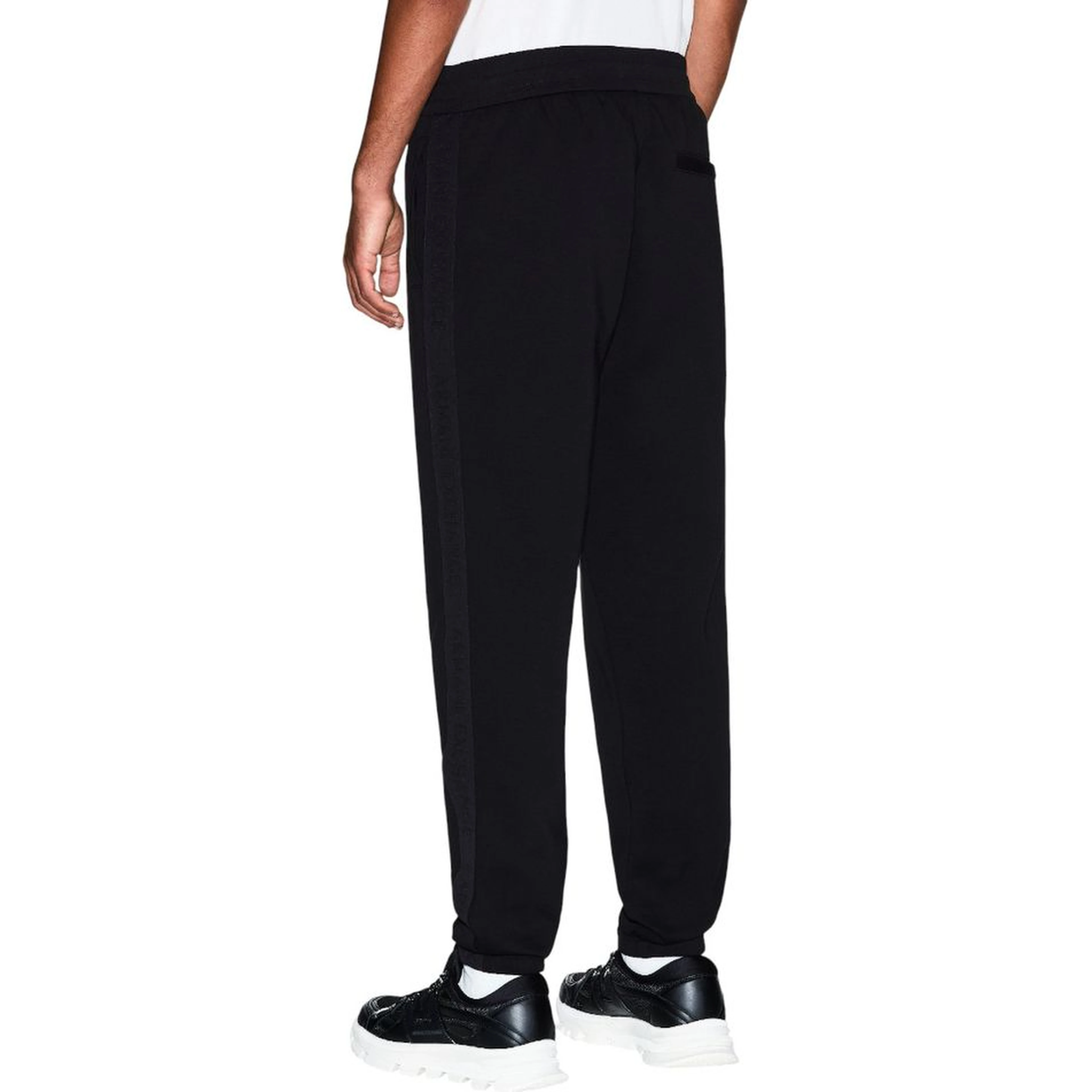 Black Cotton Joggers (Workout Pants)