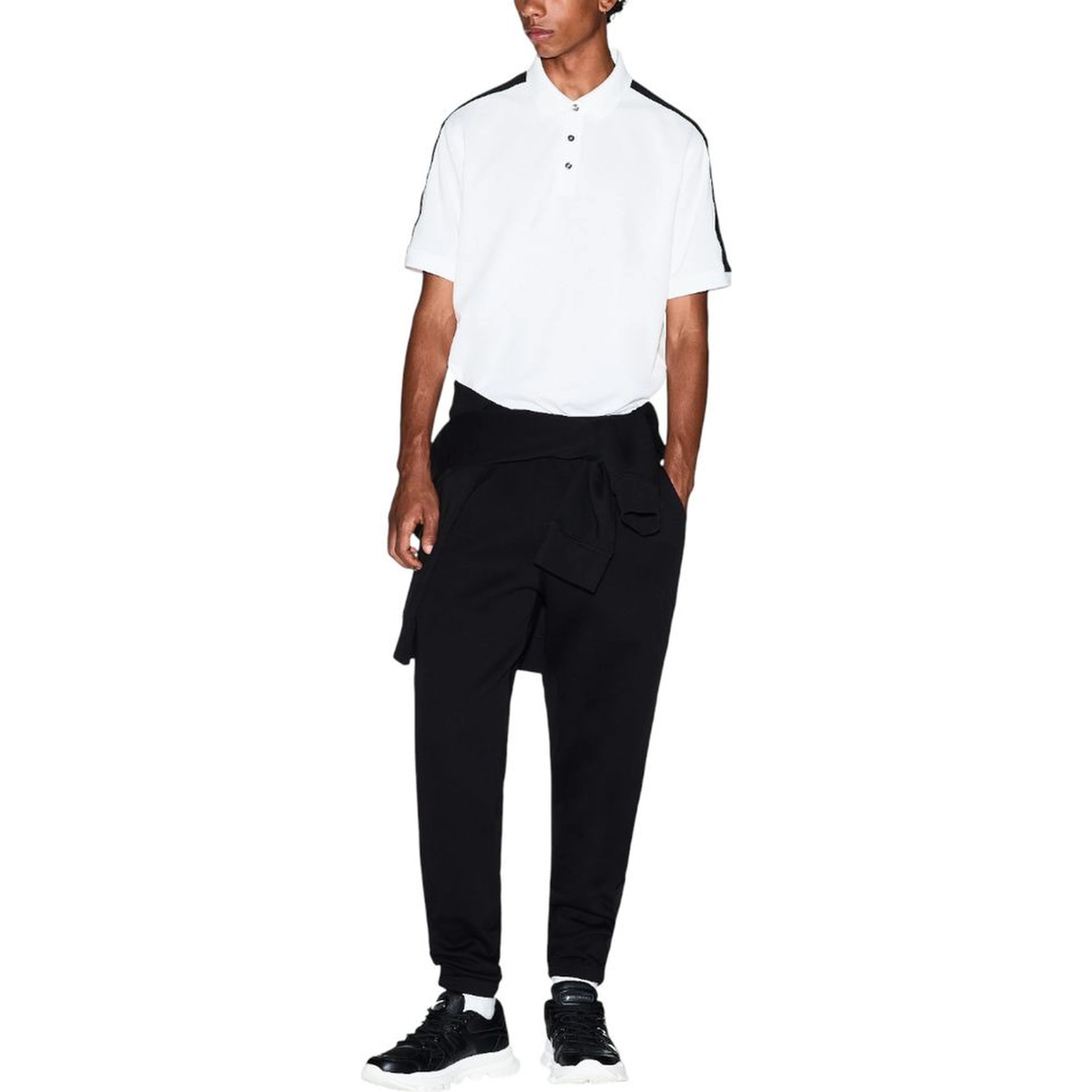 Black Cotton Joggers (Workout Pants)