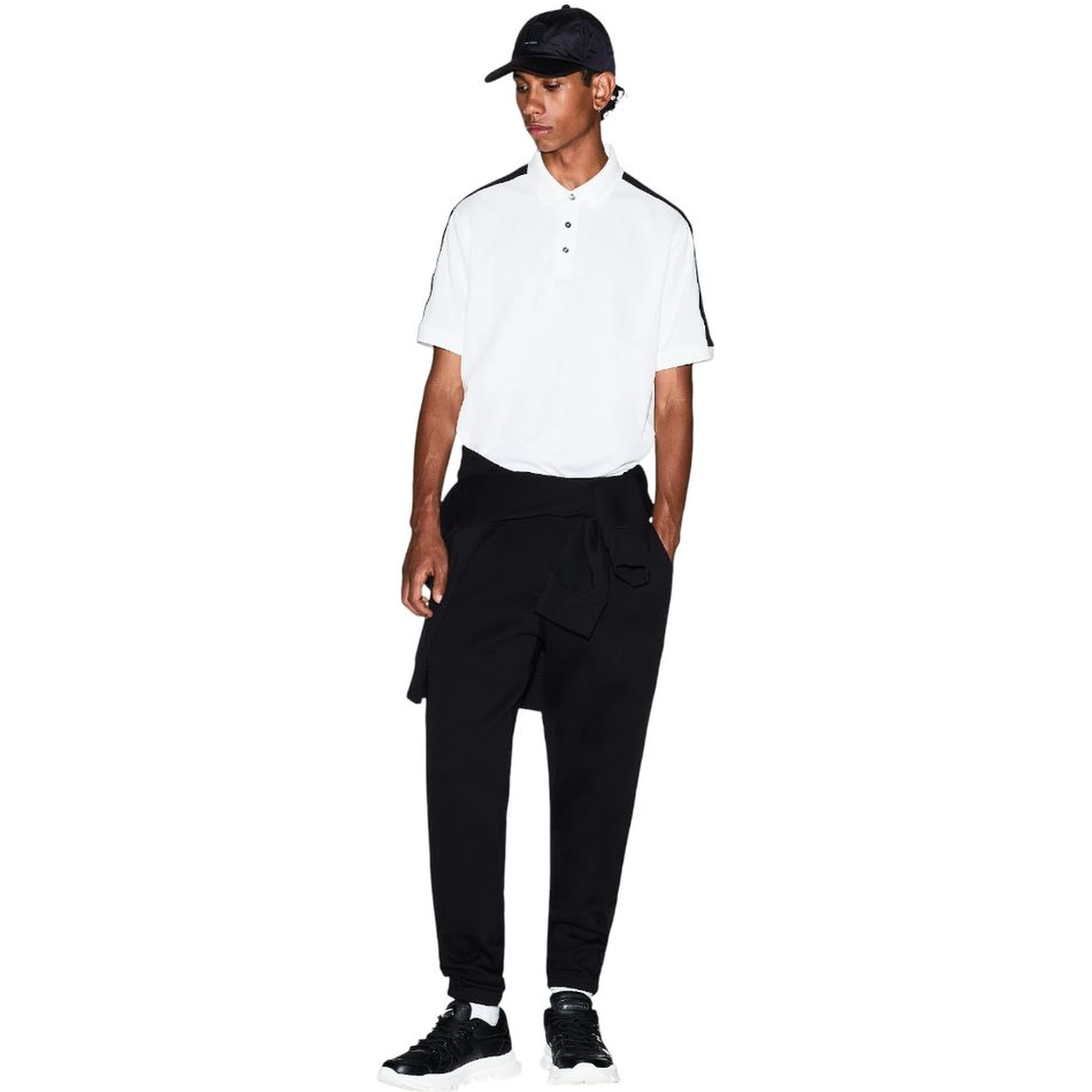 Black Cotton Joggers (Workout Pants)