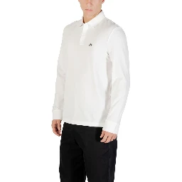 Cream Cotton Long Sleeve T-Shirt