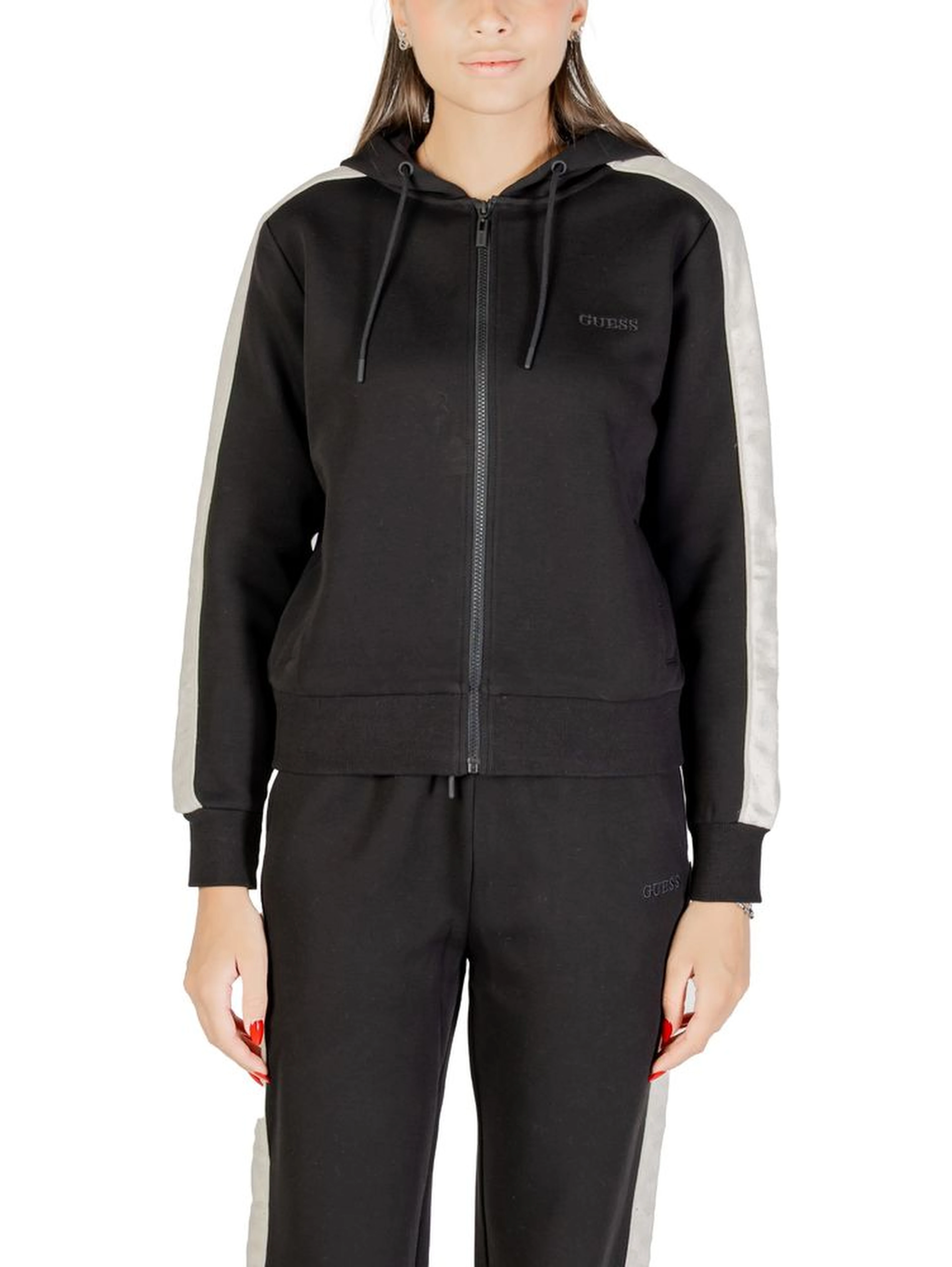 Black Cotton Hoodie