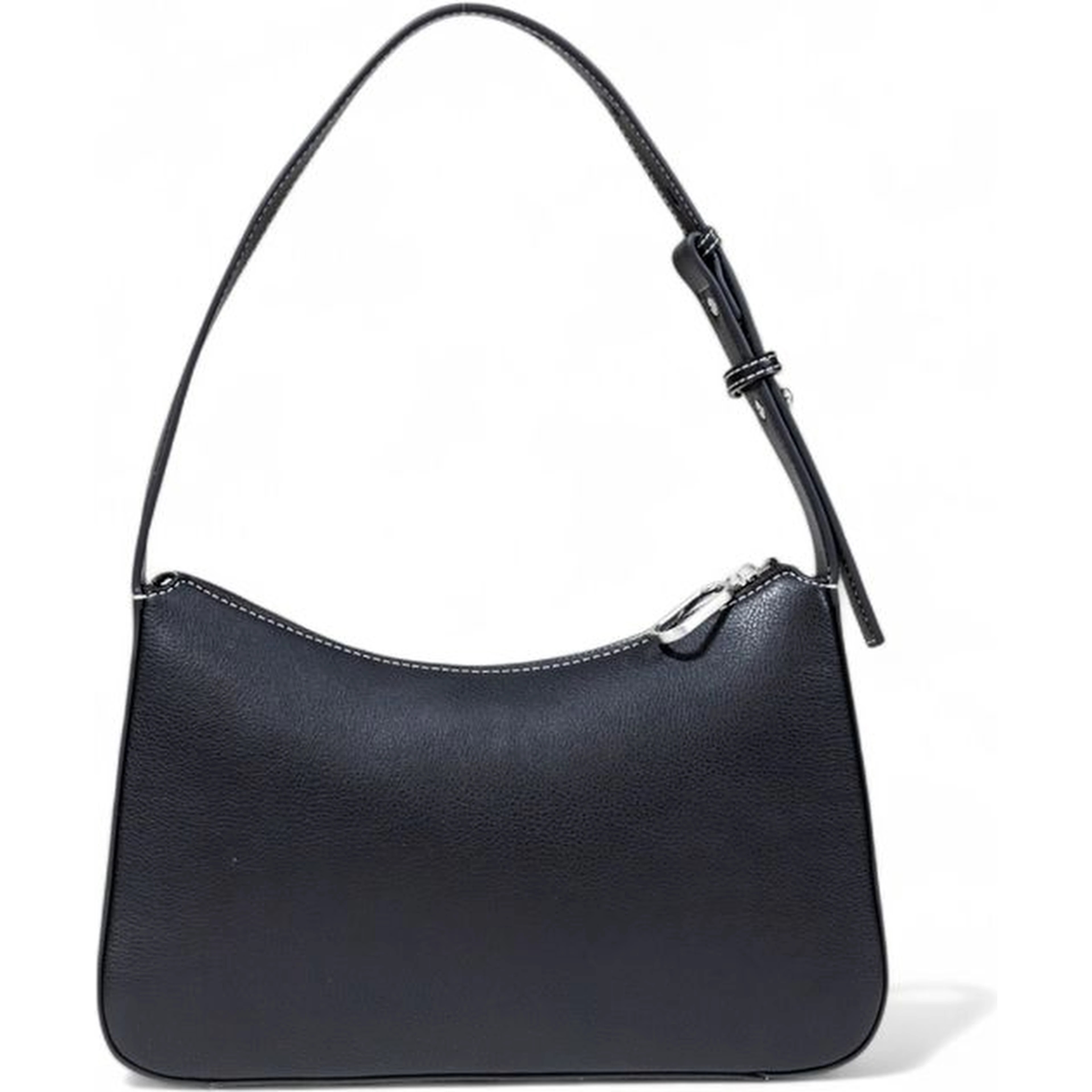 Black Artificial Leather Handbag
