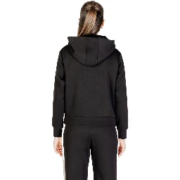 Black Cotton Hoodie