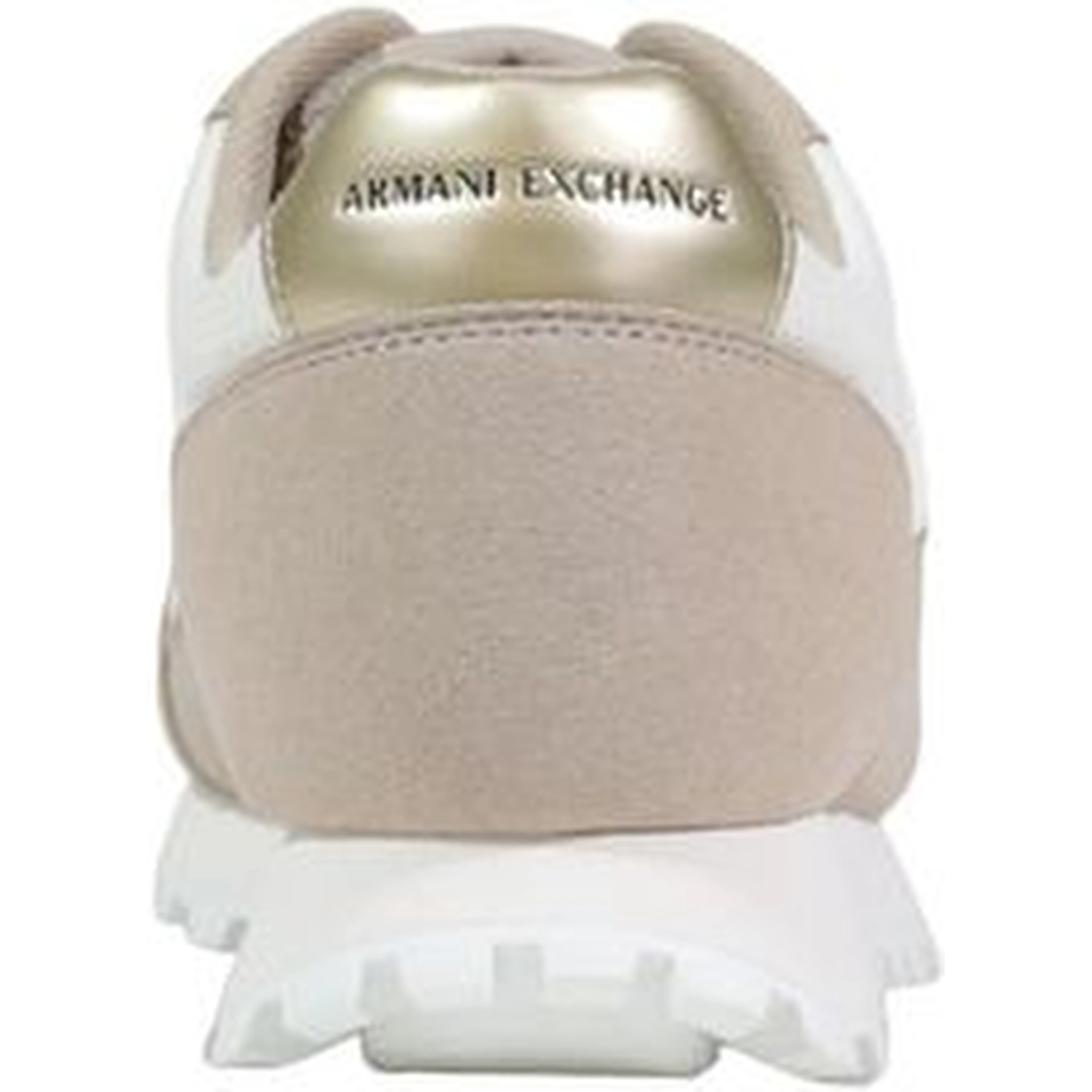 Beige Polyester Athletic Sneakers
