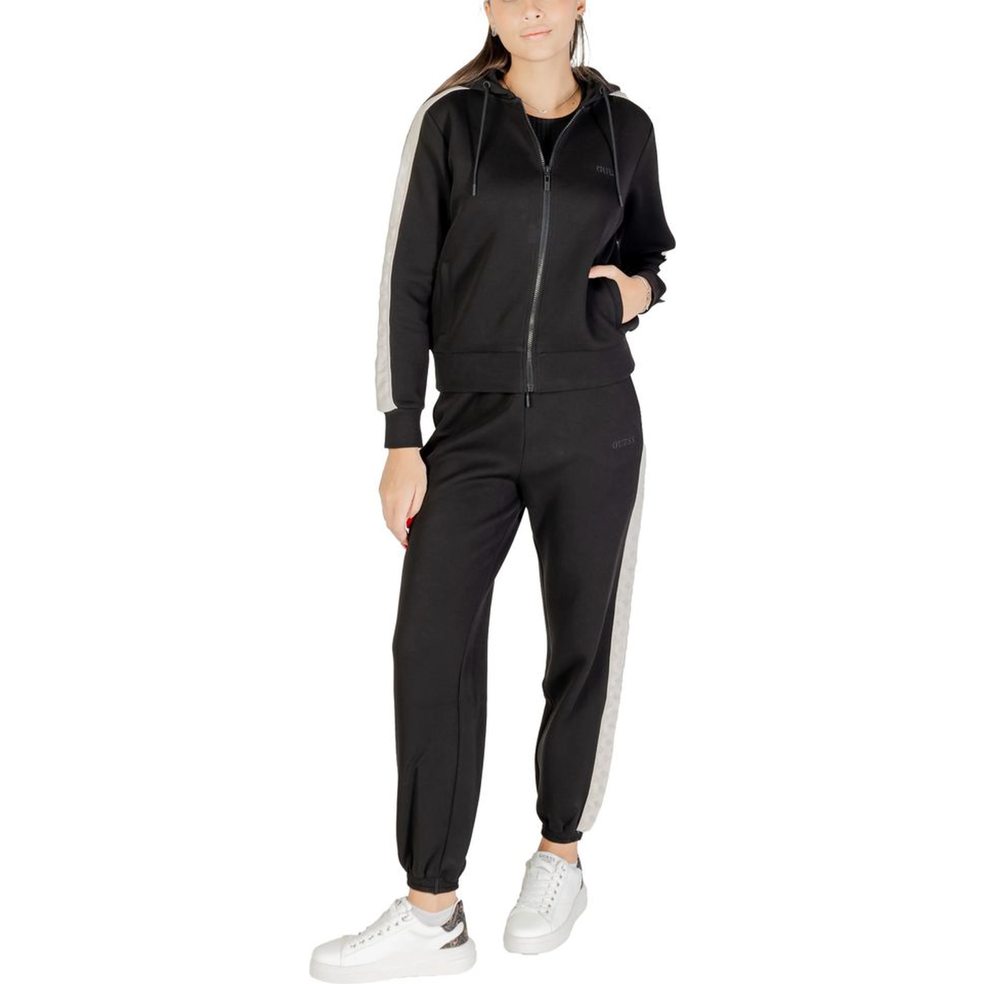 Black Cotton Hoodie