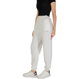 White Viscose Joggers (Workout Pants)