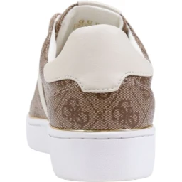 Beige Polyethylene Low Top Sneakers