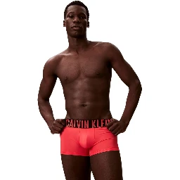 Blue Recycled Polyester Boxers