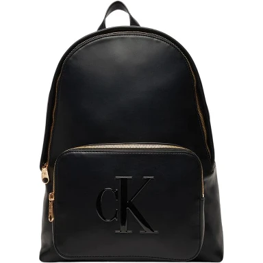 Black Polyethylene Backpack