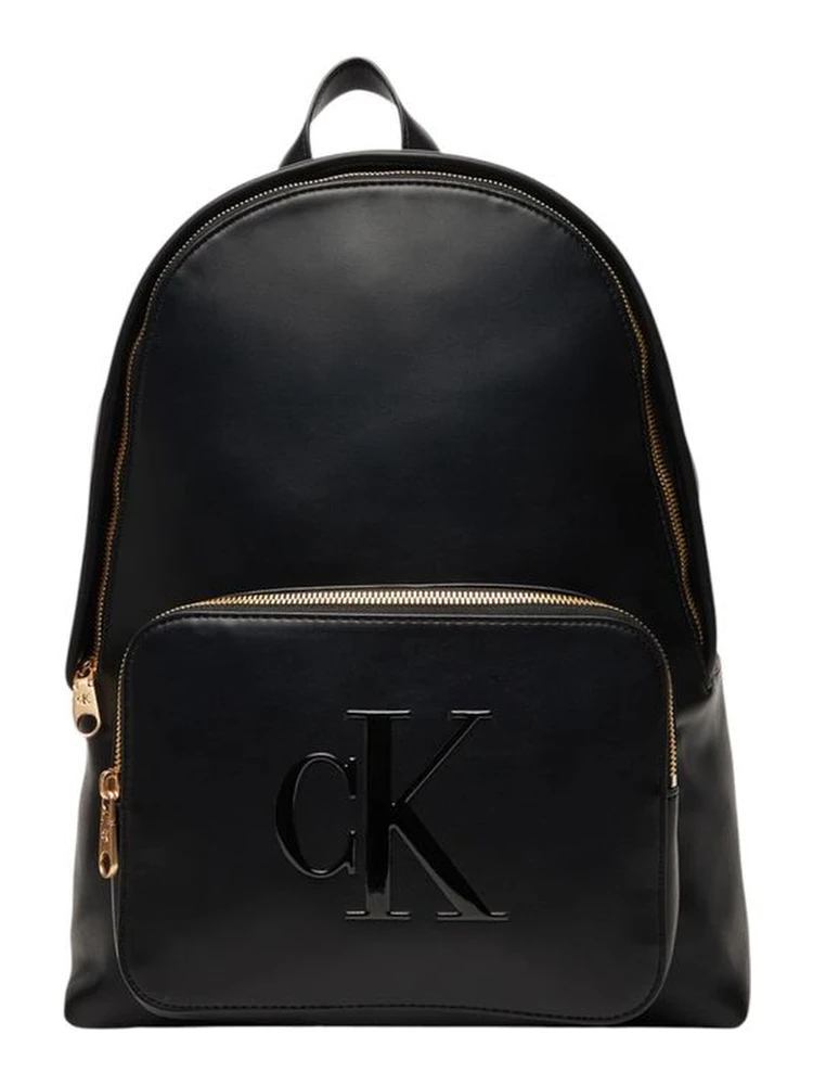 Black Polyethylene Backpack