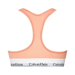 Orange Cotton Bra
