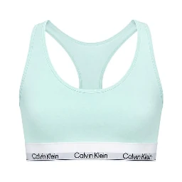 Green Cotton Bra