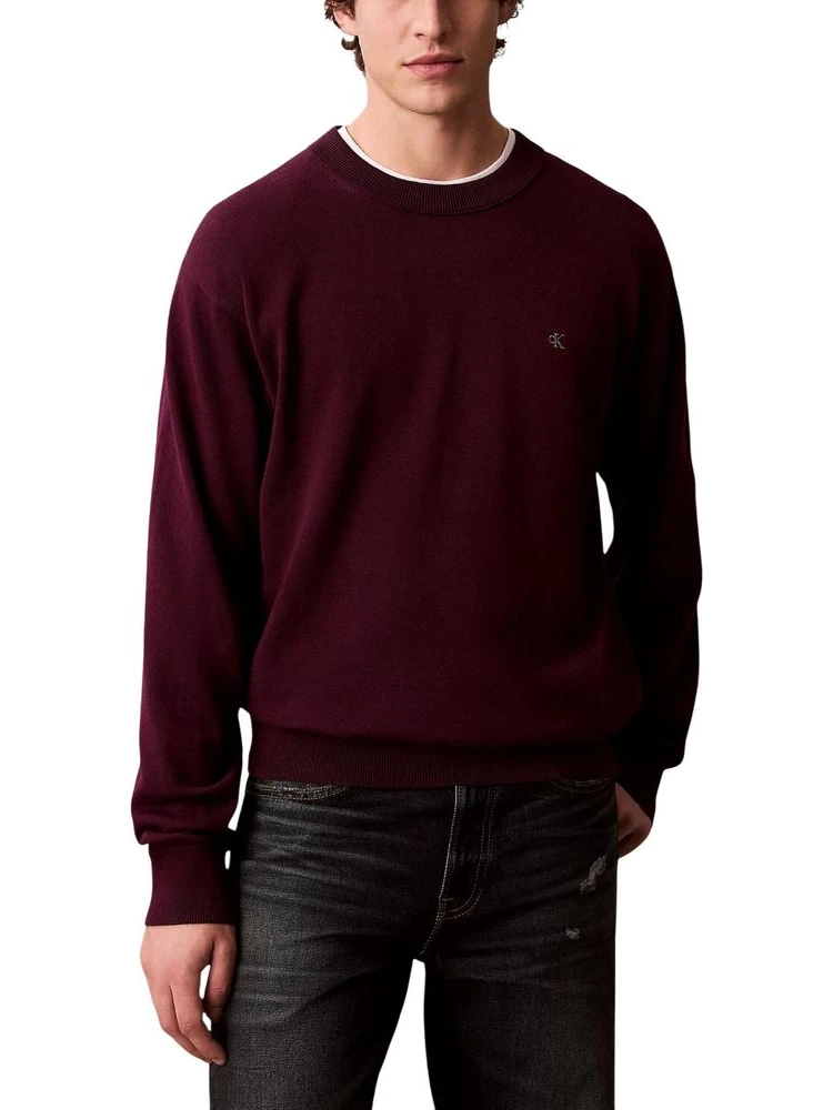 Purple Cotton Sweatshirt