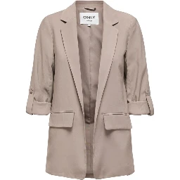 Beige Viscose Blazer