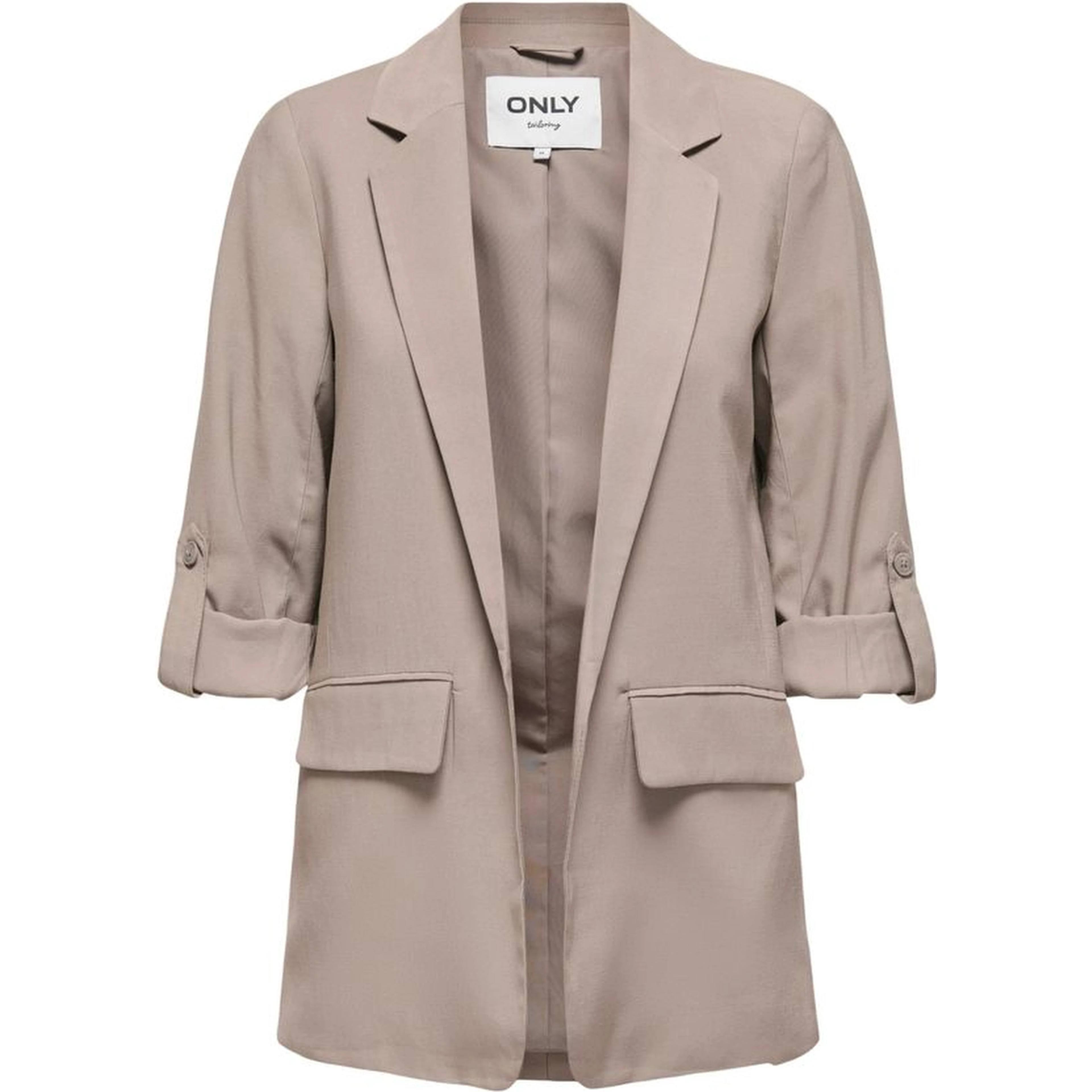 Beige Viscose Blazer