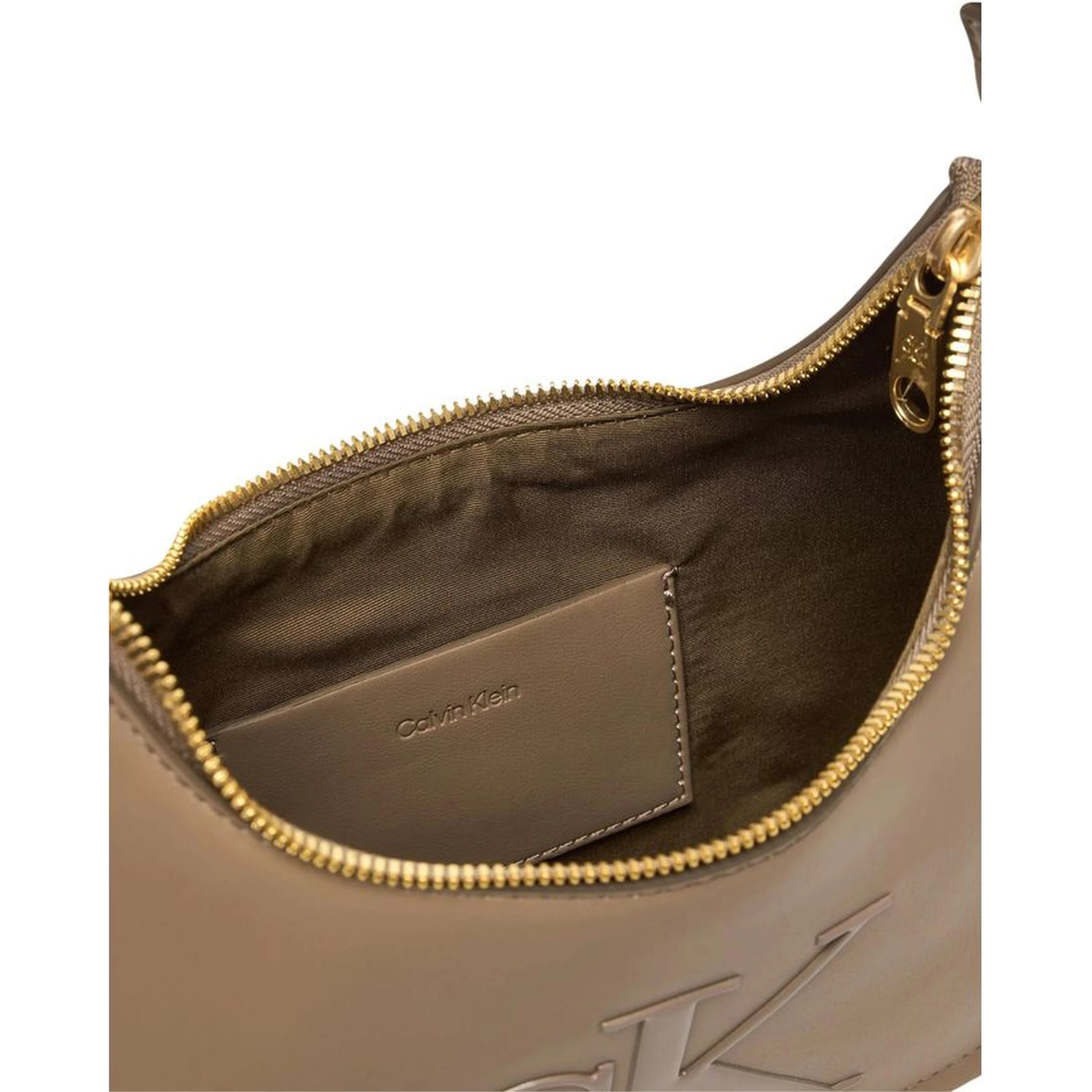 Beige Polyethylene Handbag