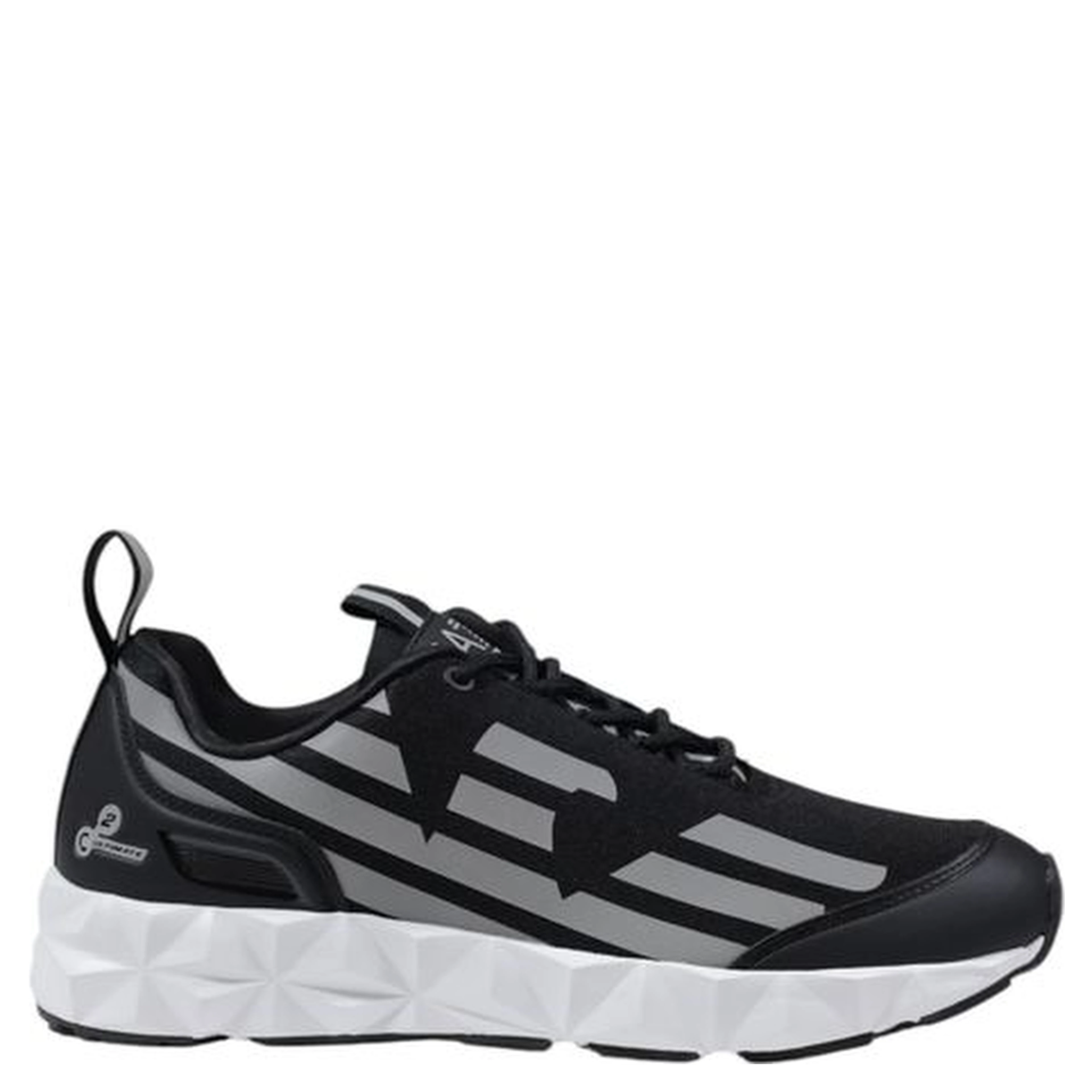 Bicolor Polyester Athletic Sneakers