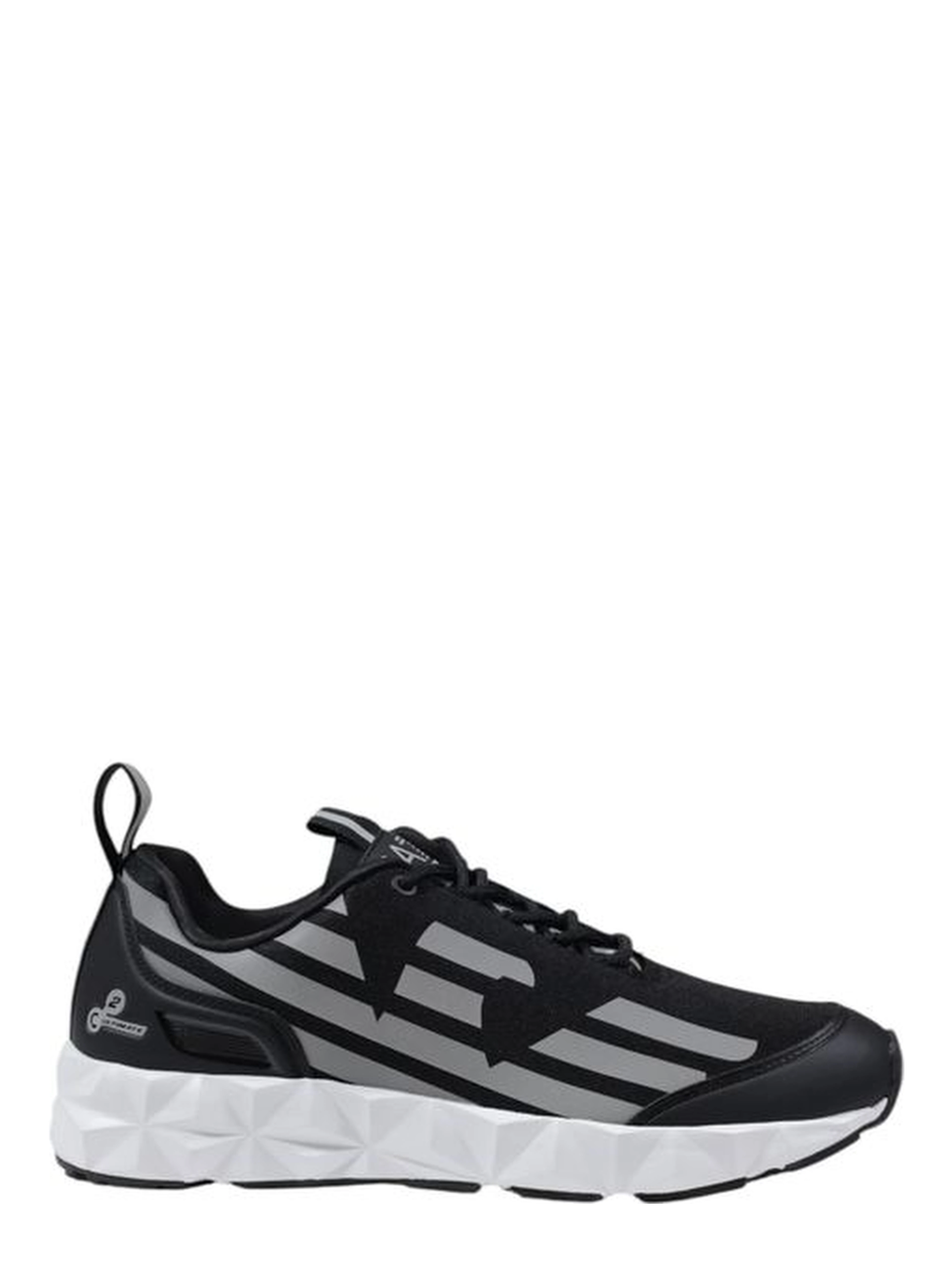 Bicolor Polyester Athletic Sneakers