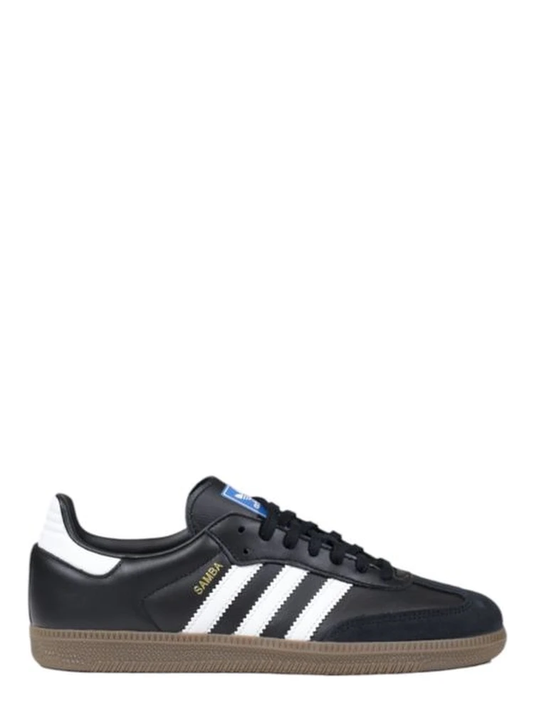 Black Leather Athletic Sneakers
