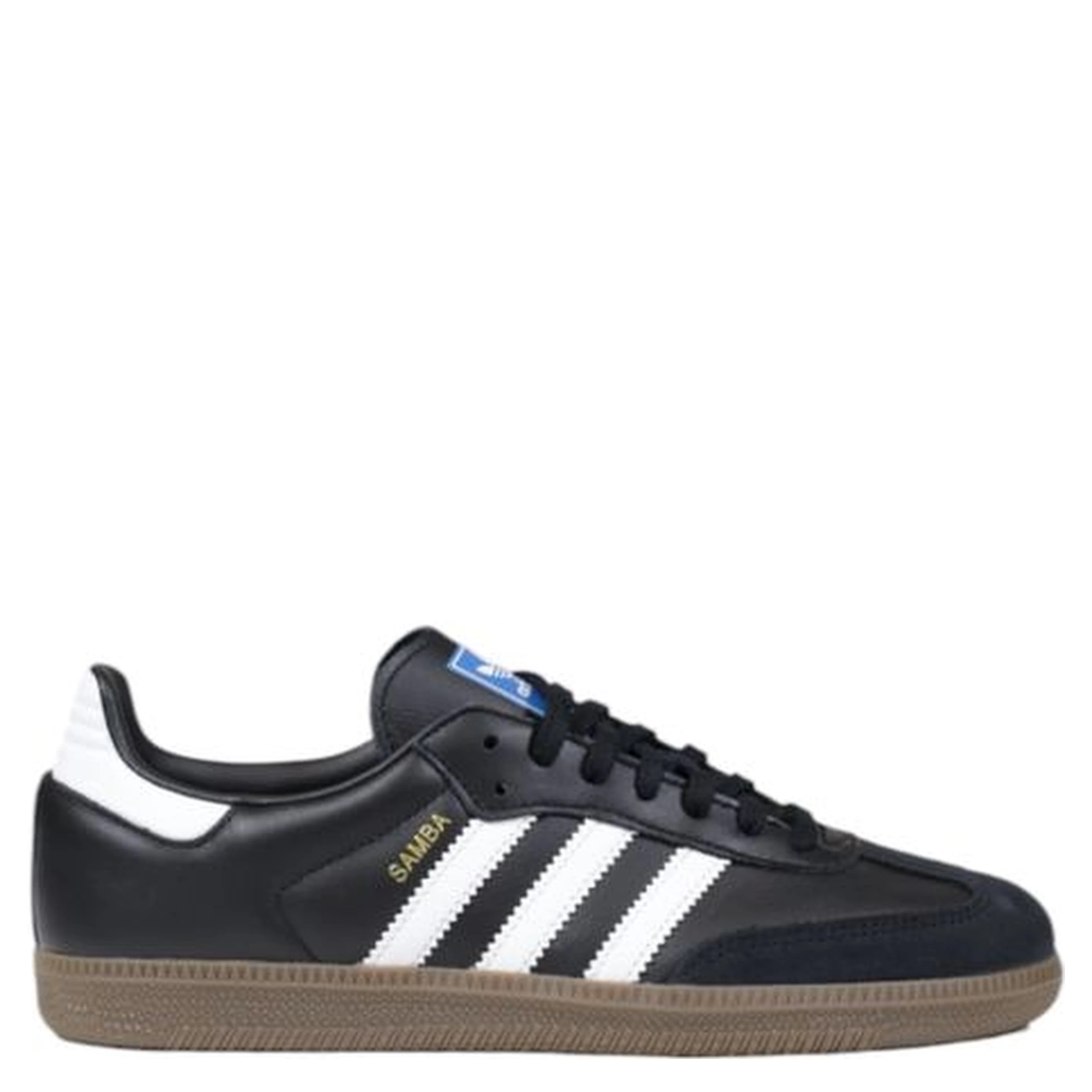 Black Leather Athletic Sneakers