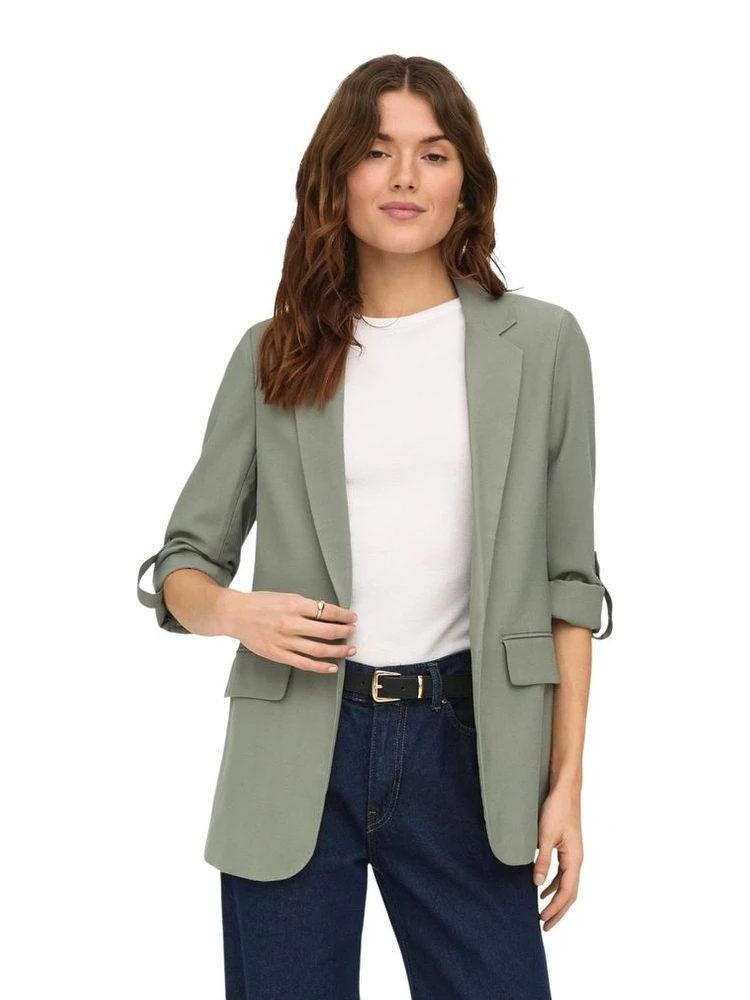 Green Viscose Blazer