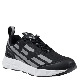 Bicolor Polyester Athletic Sneakers
