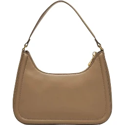 Beige Polyethylene Handbag