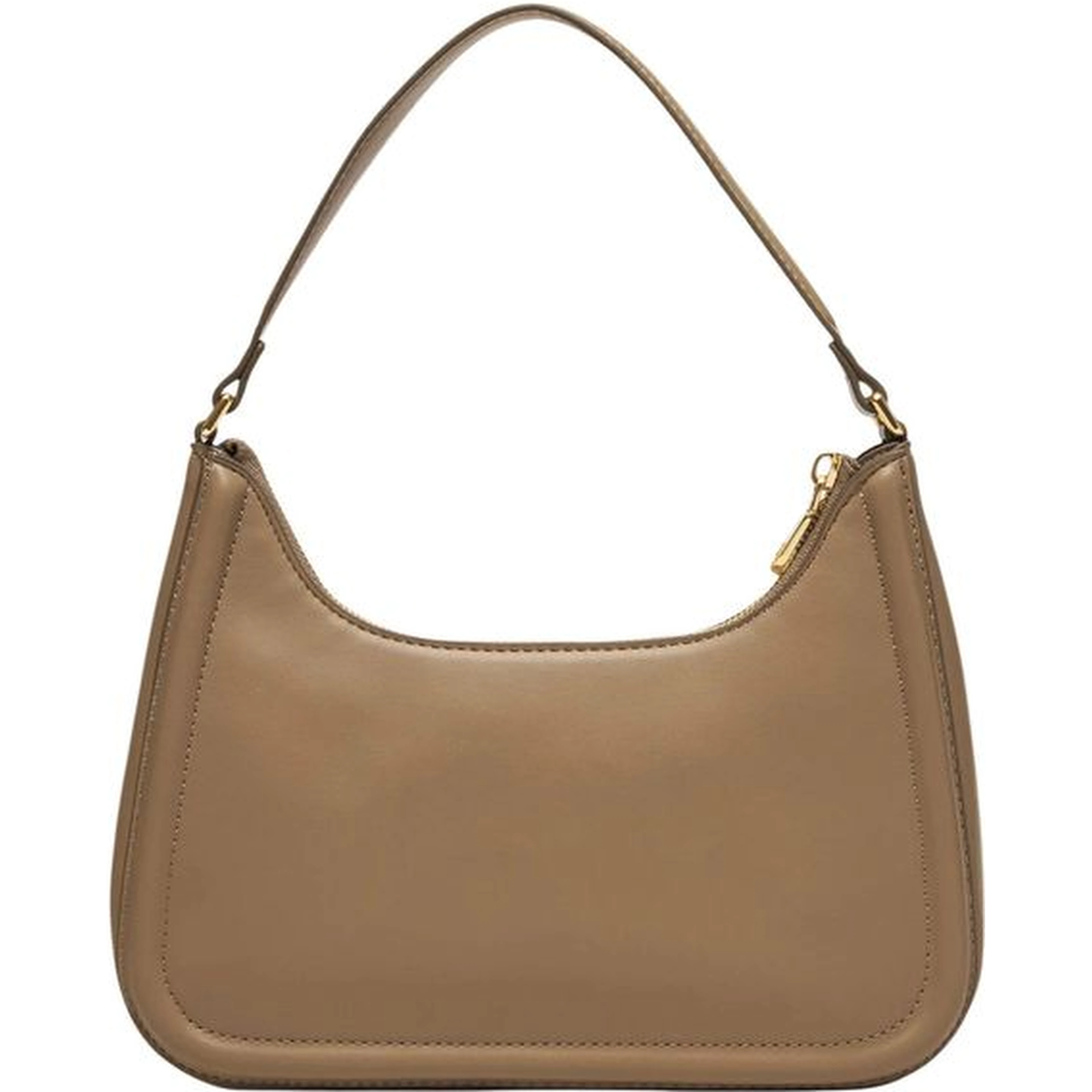 Beige Polyethylene Handbag