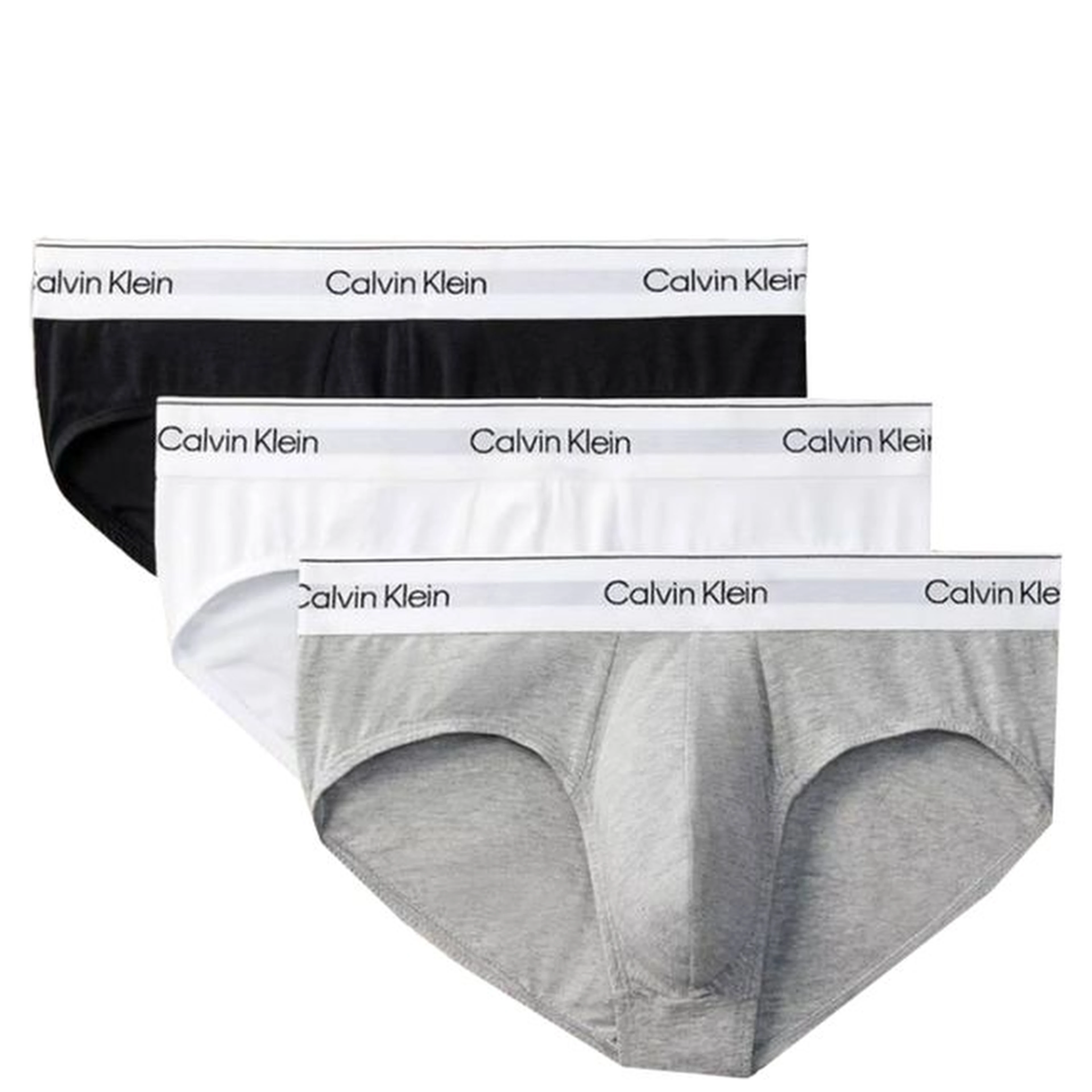Gray Cotton Briefs