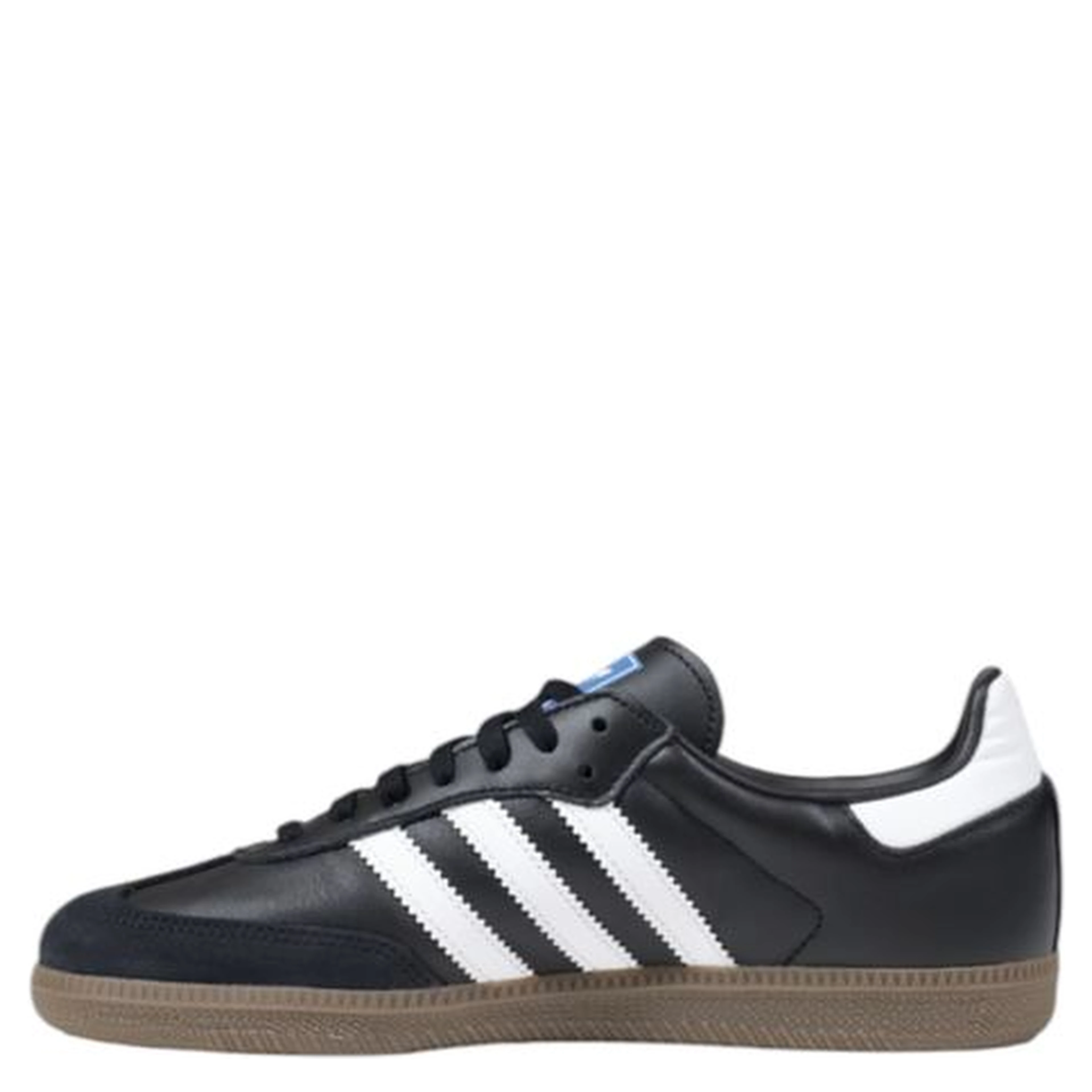 Black Leather Athletic Sneakers