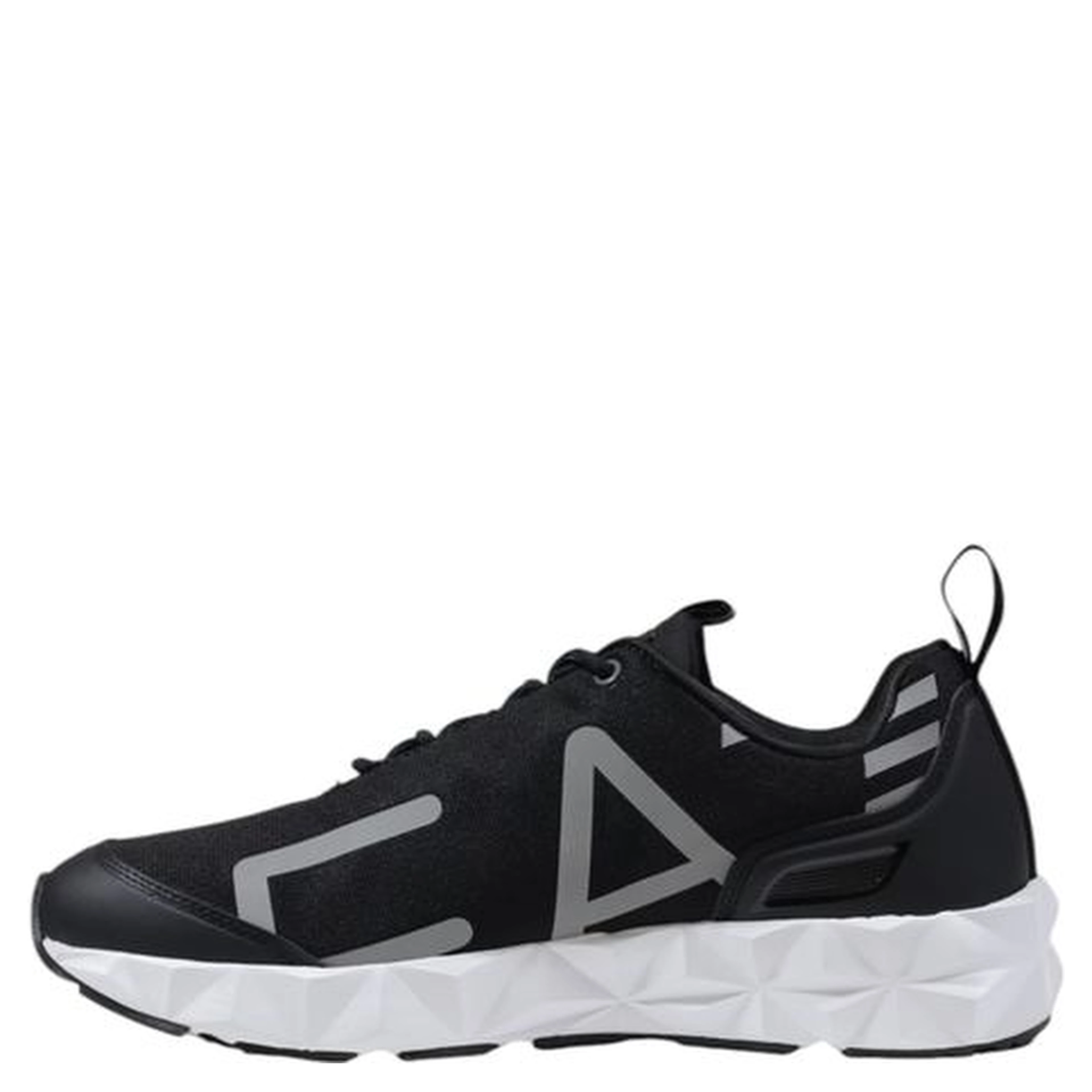 Bicolor Polyester Athletic Sneakers