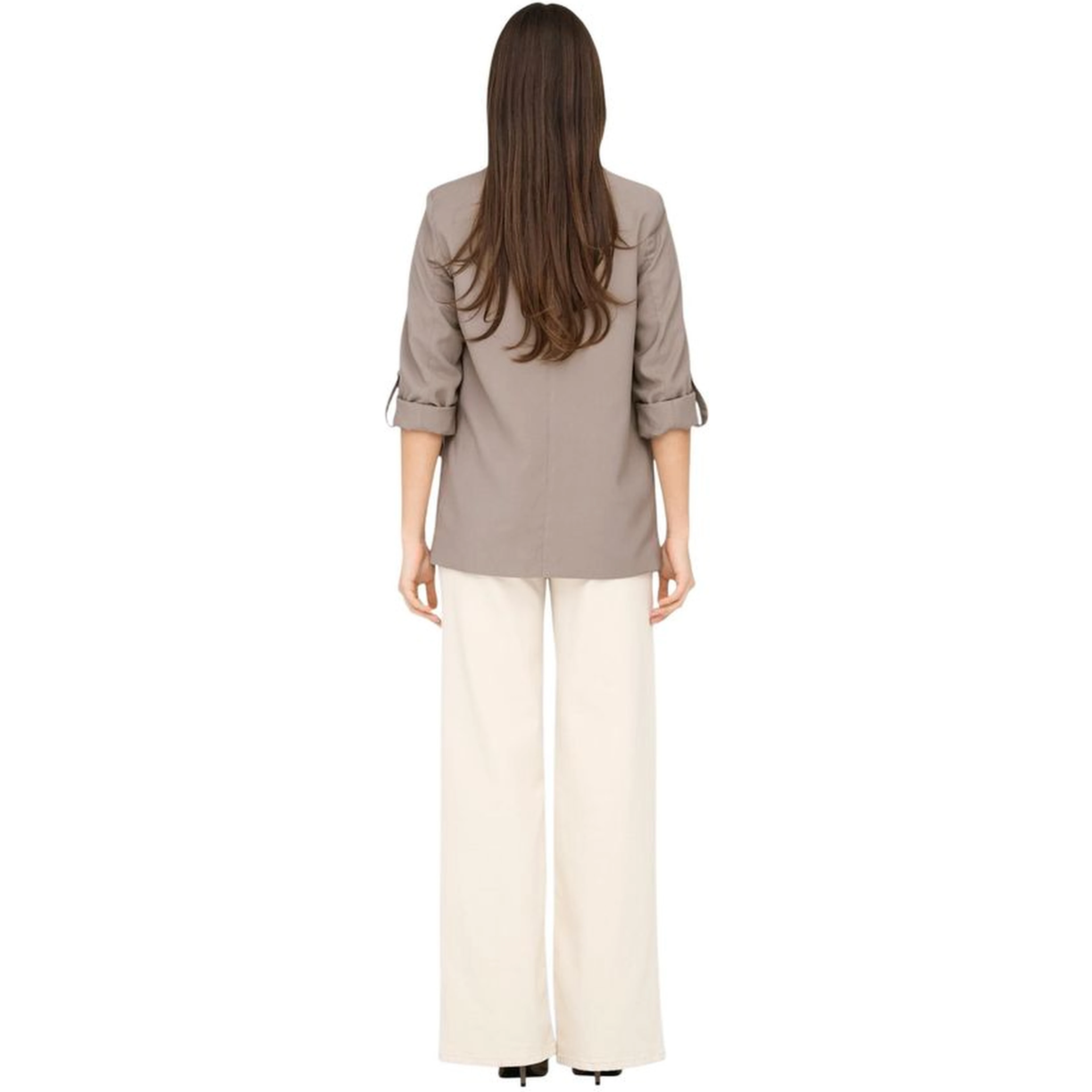 Beige Viscose Blazer