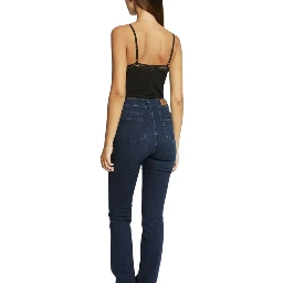 Black Viscose Tank Tops