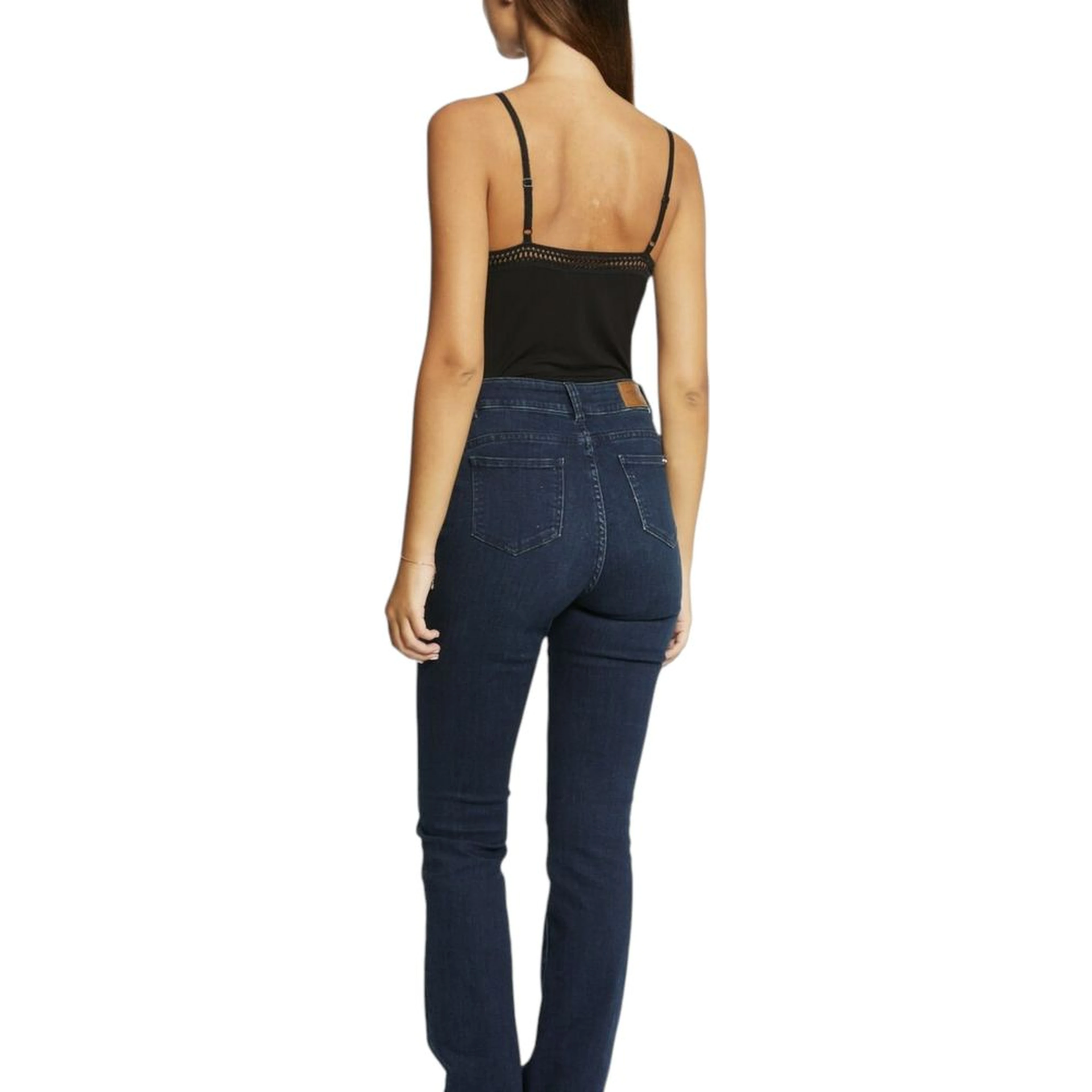 Black Viscose Tank Tops