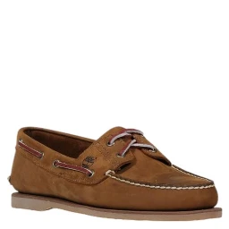 Brown Leather Slip-On Loafers