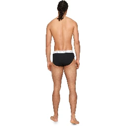 Gray Cotton Briefs
