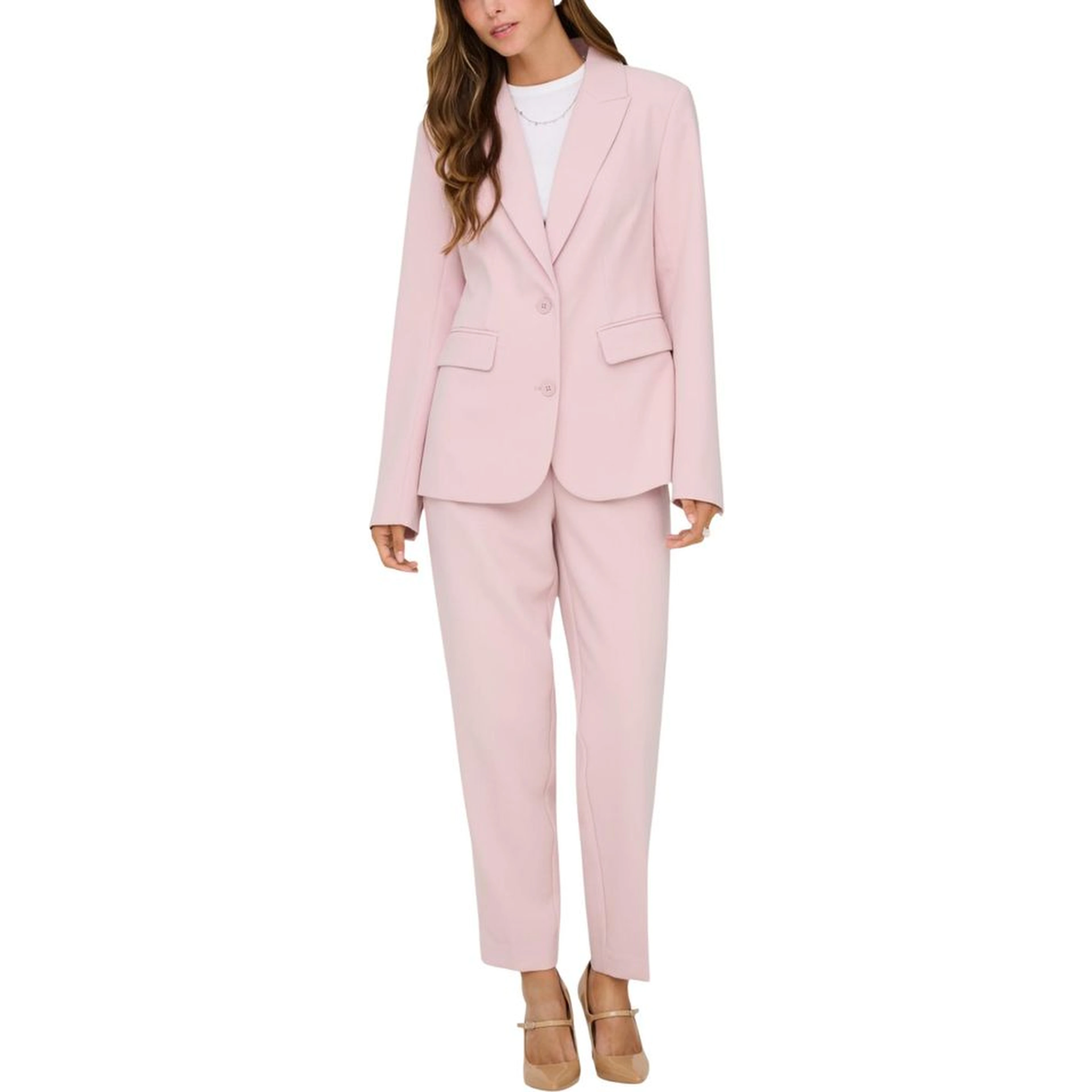 Pink Recycled Polyester Blazer