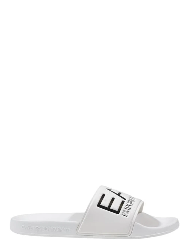 White Pvc Slippers