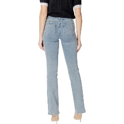 Blue Cotton Skinny Jeans