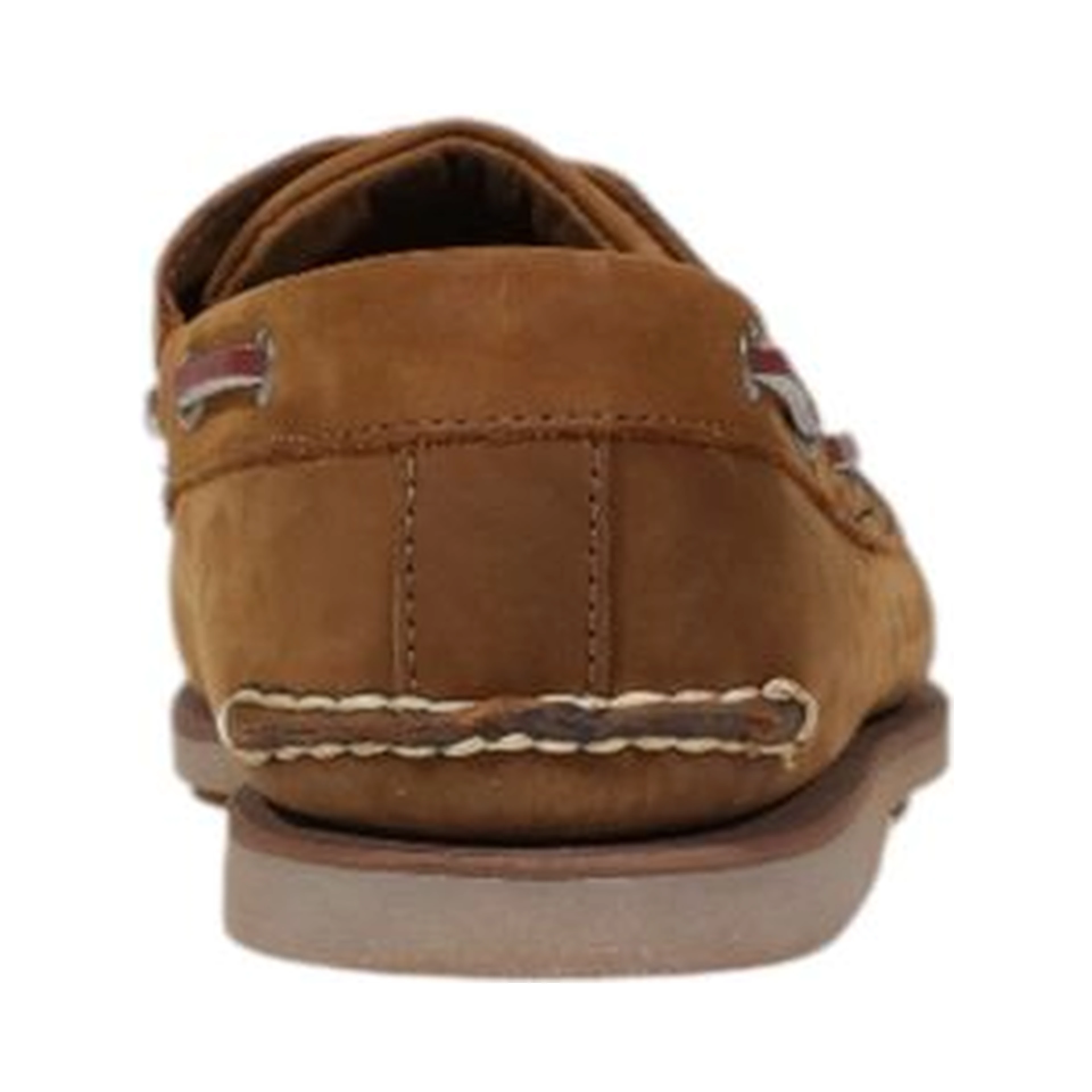 Brown Leather Slip-On Loafers