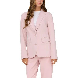 Pink Recycled Polyester Blazer