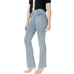 Blue Cotton Skinny Jeans