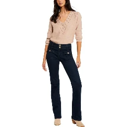 Blue Cotton Skinny Jeans