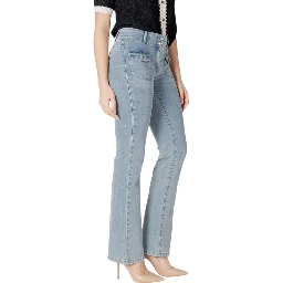 Blue Cotton Skinny Jeans
