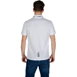 White Cotton Polo Shirt