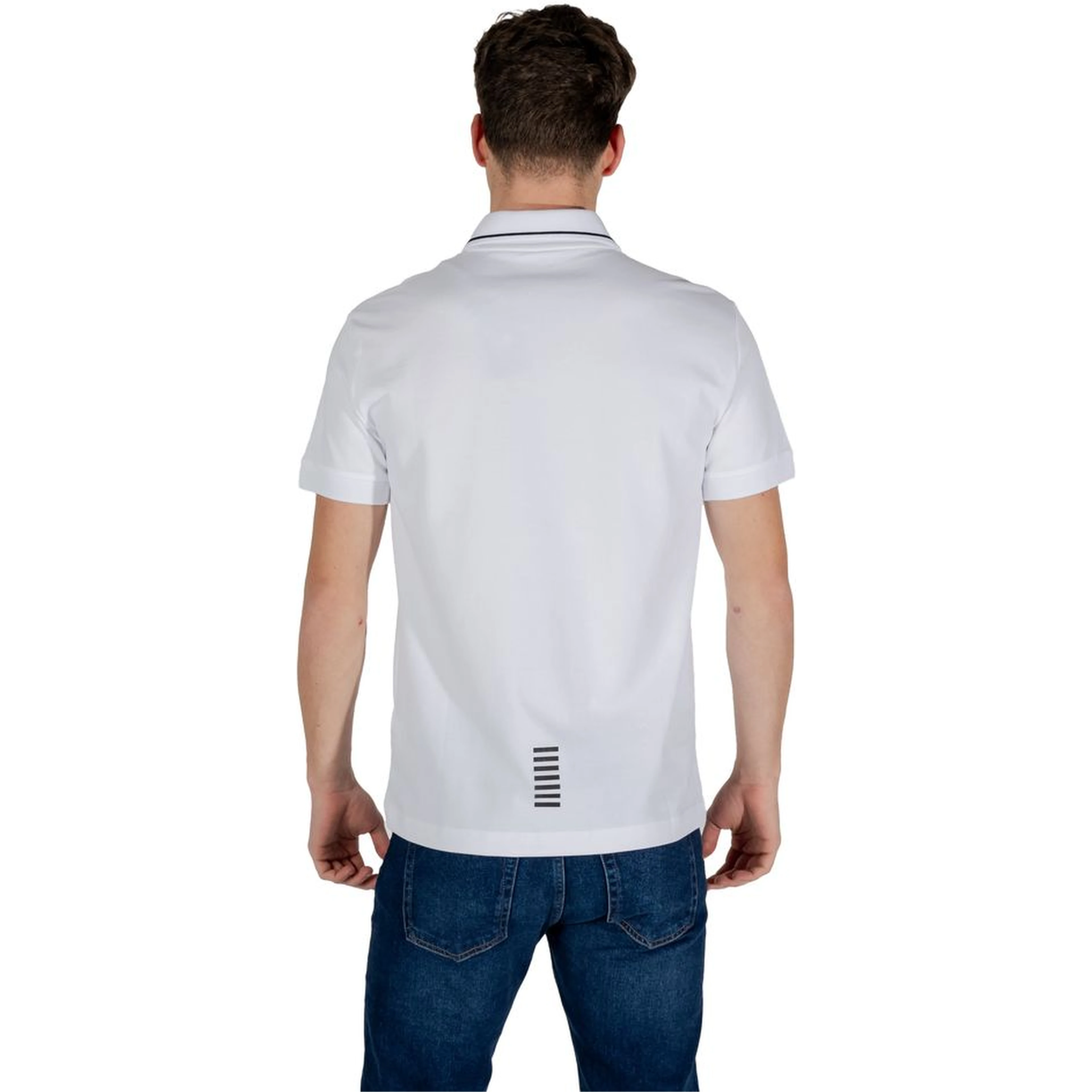 White Cotton Polo Shirt