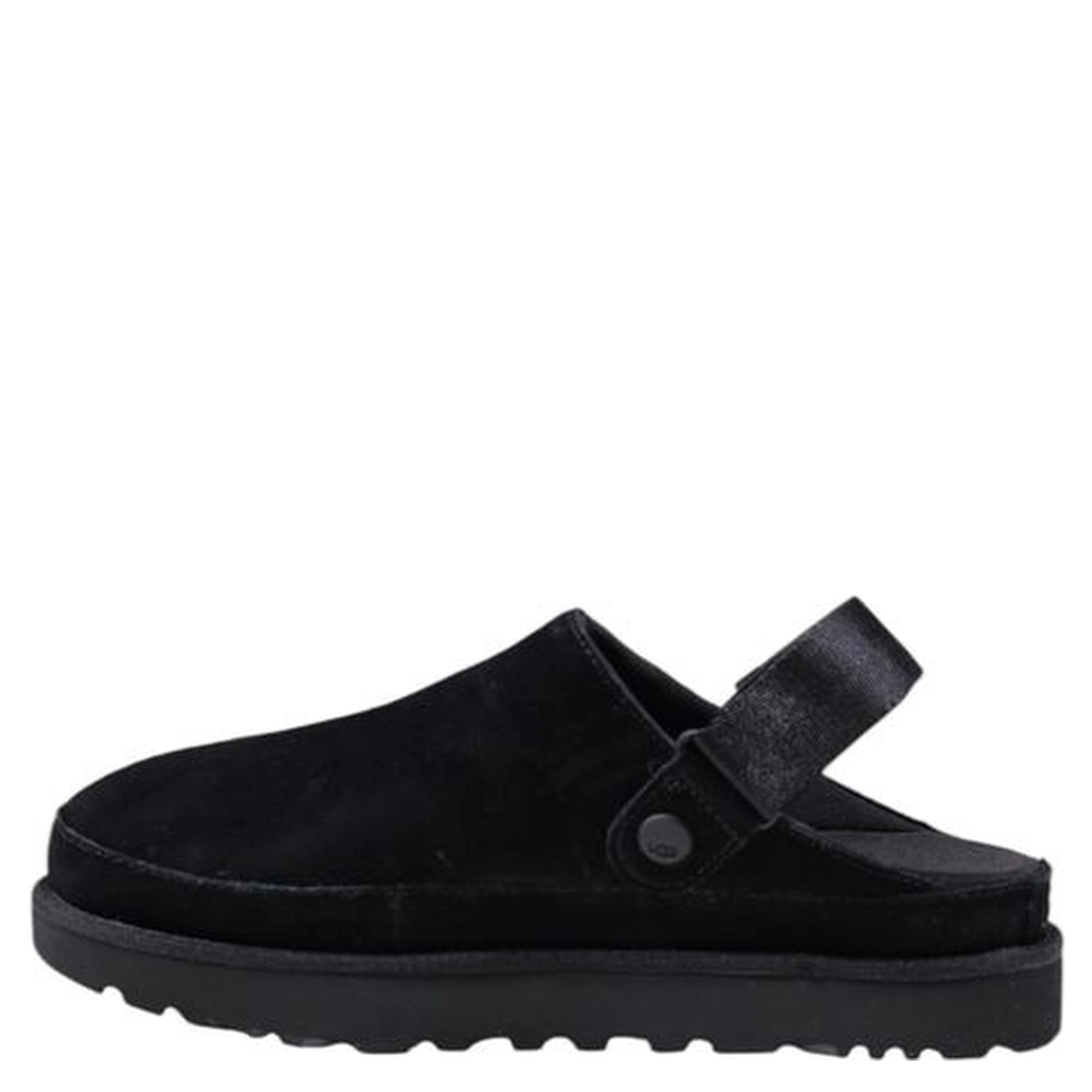 Black Recycled Polyester Platform Pumps