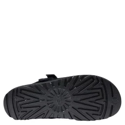 Black Recycled Polyester Platform Pumps